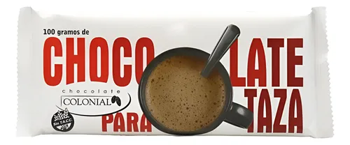 COLONIAL CHOCOLATE TAZA x 100gr