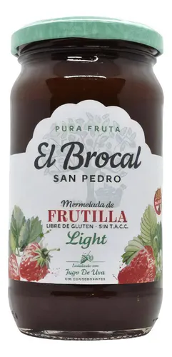 EL BROCAL MERMELADA DE FRUTILLA LIGHT