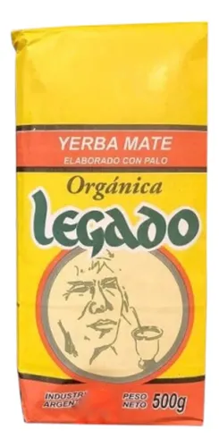 LEGADO YERBA ORGANICA SUAVE X 500gr