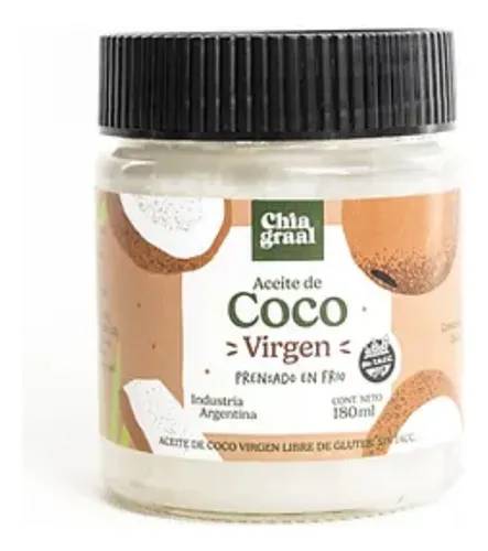 CHIA GRAAL ACEITE DE COCO VIRGEN x 180ml