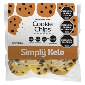 SIMPLY KETO COOKIE CHIPS 100g